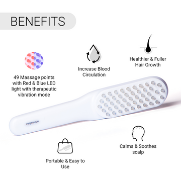 LED Hair Growth Booster combo | LED Comb & Hair Growth Oil